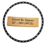 Raceline 38 hole Beadlock Spacer Kit 1/8in - 4 Piece thumbnail 1