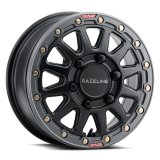 Raceline A14BG Alpha 15x10in/4x137 BP/10mm Offset/110.18mm Bore- Blk & Gunmetal Ring Beadlock Wheel thumbnail 3