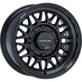 Raceline A13GB Omega 15x7in / 4x114.3 BP / 56mm Offset / 68mm Bore - Satin Black Wheel thumbnail 6