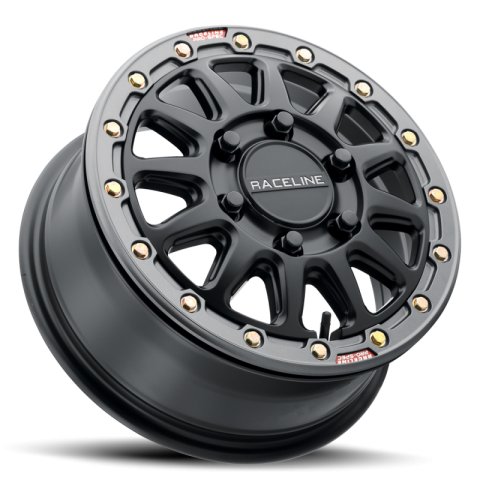 Raceline A14BG Alpha 17x7in/5x114.3 BP/40mm Offset/68mm Bore- Blk & Gunmetal Ring Beadlock Wheel thumbnail 1