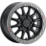 Raceline A14BG Alpha 17x7in/4x137 BP/25mm Offset/110.18mm Bore- Blk & Gunmetal Ring Beadlock Wheel thumbnail 9