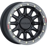 Raceline A14BG Alpha 17x7in/4x156 BP/40mm Offset/132.5mm Bore- Blk & Gunmetal Ring Beadlock Wheel thumbnail 9