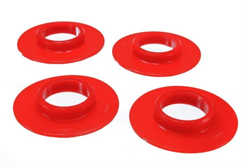 Energy Suspension 01-05 Chrysler PT Cruiser Red Rear Coil Spring Isolator Set thumbnail 1