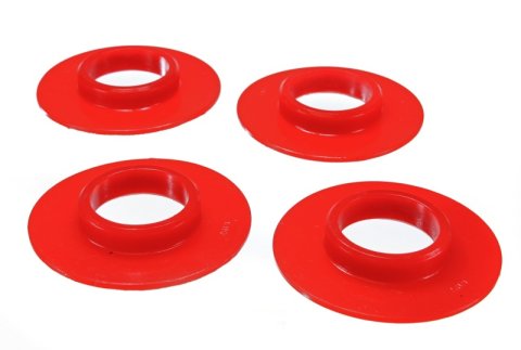 Energy Suspension 01-05 Chrysler PT Cruiser Red Rear Coil Spring Isolator Set thumbnail 2