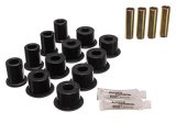 Energy Suspension 95-97 Toyota Tacoma / 89 4Runner / 89-95 Pick Up Black Rear Leaf Spring Shackle Bu thumbnail 1