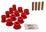 Energy Suspension 95-97 Toyota Tacoma / 89 4Runner / 89-95 Pick Up Red Rear Leaf Spring Shackle Bush thumbnail 1