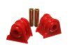 Energy Suspension 97-03 Jeep Wrangler Red Motor Mount Set (2 pc set) thumbnail 8