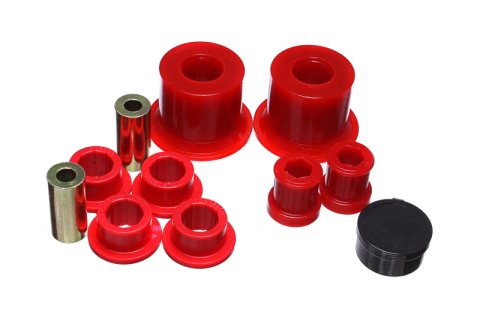 Energy Suspension 05-14 VW Jetta (Base) / 06-09 VW GTI Front Control Arm Bushing Set - Red thumbnail 3