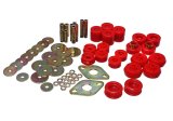Energy Suspension 96-99 Toyota 4Runner 2WD/4WD Red Body Mount Bushing Set thumbnail 2