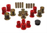 Energy Suspension 91-96 Buick LeSabre / 90-94 Chevy Astro Red Front Lower and Upper Control Arm Bush thumbnail 1