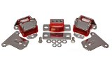 Energy Suspension 69-71 Camaro / 70-73 Monte Carlo Red Motor and Transmission Mounts; Chrome Finish thumbnail 4