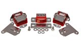 Energy Suspension 69-71 Camaro / 70-73 Monte Carlo Red Motor and Transmission Mounts; Chrome Finish thumbnail 5