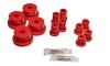 Energy Suspension 62-65 Ford Fairlane Red Rear Leaf Spring Bushing Set thumbnail 7