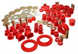 Energy Suspension 01-04 Toyota Tacoma Red Hyper-Flex Master Bushing Set thumbnail 1