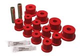 Energy Suspension 64-73 Ford Mustang Red Rear Leaf Spring Bushing Set thumbnail 2