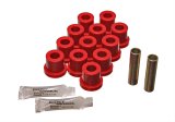 Energy Suspension 55 Chevy Bel Air Red Rear Leaf Spring Bushing Set thumbnail 1