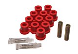 Energy Suspension 55 Chevy Bel Air Red Rear Leaf Spring Bushing Set thumbnail 5