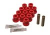 Energy Suspension 55 Chevy Bel Air Red Rear Leaf Spring Bushing Set thumbnail 7