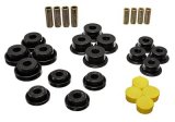 Energy Suspension 97-06 Jeep Wrangler TJ/YJ Black Front Control Arm Bushings (Must reuse OEM Outer S thumbnail 1