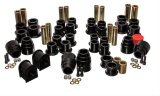 Energy Suspension 00-04 Ford Excursion 4WD Black Hyper-flex Master Bushing Set thumbnail 1