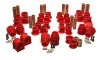 Energy Suspension 00-04 Ford Excursion 4WD Red Hyper-flex Master Bushing Set thumbnail 8