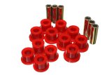 Energy Suspension 05-14 Toyota Tacoma Rear Leaf Spring Bushings - Red thumbnail 1