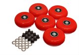 Energy Suspension 2.375 inch Hyper-Glide PolyCreeper Wheels (Set of 6) thumbnail 1