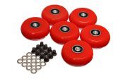 Energy Suspension 2.375 inch Hyper-Glide PolyCreeper Wheels (Set of 6) thumbnail 2