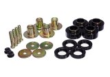 Energy Suspension 68-72 Chevrolet Chevelle SS Black Body Mount Set thumbnail 2