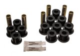 Energy Suspension 97-04 Dodge Dakota 2WD / 87-04 4WD Black Rear Leaf Spring Bushing Set thumbnail 3