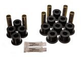 Energy Suspension 97-04 Dodge Dakota 2WD / 87-04 4WD Black Rear Leaf Spring Bushing Set thumbnail 9