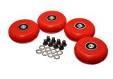 Energy Suspension 2.375 inch Hyper-Glide PolyCreeper Wheels (Set of 4) thumbnail 2