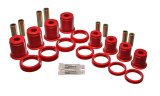 Energy Suspension 84-01 Jeep Cherokee/Wagoneer/Comanche 2WD Red Front Control Arm Bushings thumbnail 4