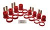 Energy Suspension 84-01 Jeep Cherokee/Wagoneer/Comanche 2WD Red Front Control Arm Bushings thumbnail 7