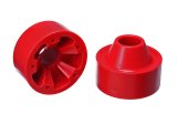 Energy Suspension 07-17 Jeep Wrangler (JK) Red Rear Coil Spring Spacer 1-3/4in Lift Set thumbnail 3