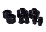 Energy Suspension 07-17 Jeep Wrangler (JK) Black Front & Rear Coil Spring Spacer 1-3/4in Lift Set thumbnail 2