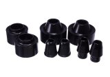 Energy Suspension 07-17 Jeep Wrangler (JK) Black Front & Rear Coil Spring Spacer 1-3/4in Lift Set thumbnail 3
