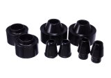 Energy Suspension 07-17 Jeep Wrangler (JK) Black Front & Rear Coil Spring Spacer 1-3/4in Lift Set thumbnail 4