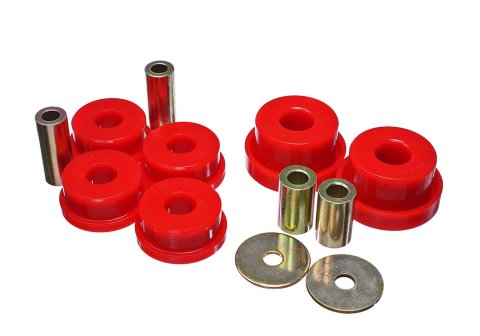 Energy Suspension 00-09 Subaru Legacy Red Rear Differential Mount Bushing Set thumbnail 1