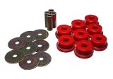Energy Suspension 05-09 Subaru Legacy Rear Subframe Bushing Set - Red thumbnail 1