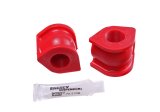 Energy Suspension 06-11 Honda Civic (Excl Si) 24mm Front Sway Bar Bushings - Red thumbnail 2