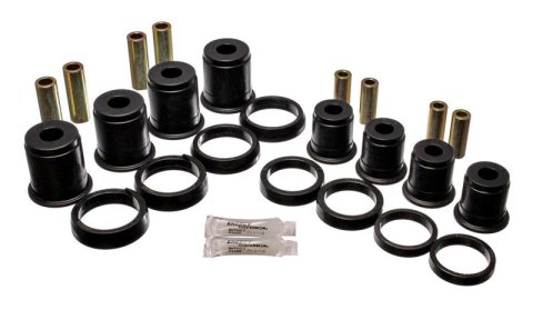 Energy Suspension 84-01 Jeep Cherokee/Wagoneer/Comanche 2WD Black Front Control Arm Bushings thumbnail 2