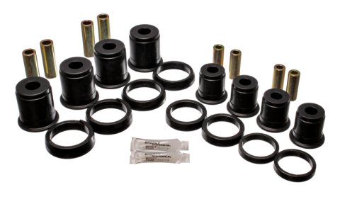 Energy Suspension 84-01 Jeep Cherokee/Wagoneer/Comanche 2WD Black Front Control Arm Bushings thumbnail 3