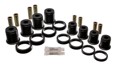 Energy Suspension 84-01 Jeep Cherokee/Wagoneer/Comanche 2WD Black Front Control Arm Bushings thumbnail 4