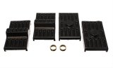 Energy Suspension 70-81 Camaro / 70-81 Firebird Black Multi Leaf Spring Isolators thumbnail 1