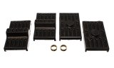 Energy Suspension 70-81 Camaro / 70-81 Firebird Black Multi Leaf Spring Isolators thumbnail 9