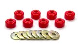 Energy Suspension Red Heavy Duty End Link Set 3/8 inch I.D. / 11/16 inch Nipple O.D. / 1 1/8 O.D. / thumbnail 8