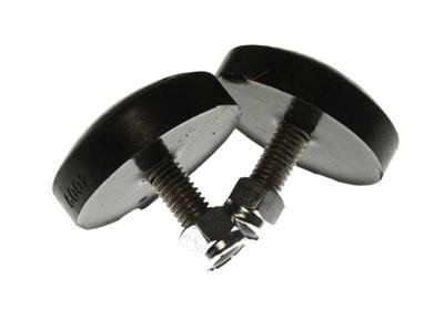 Energy Suspension Low Profile Black Bump Stop Set 11/16 inch Tall / 2 inch dia. (2 per set) thumbnail 1
