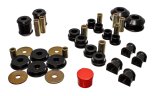 Energy Suspension 03-05 Mitsubishi Lancer EVO 8 Black Hyper-flex Master Bushing Set thumbnail 3