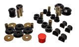 Energy Suspension 03-05 Mitsubishi Lancer EVO 8 Black Hyper-flex Master Bushing Set thumbnail 6